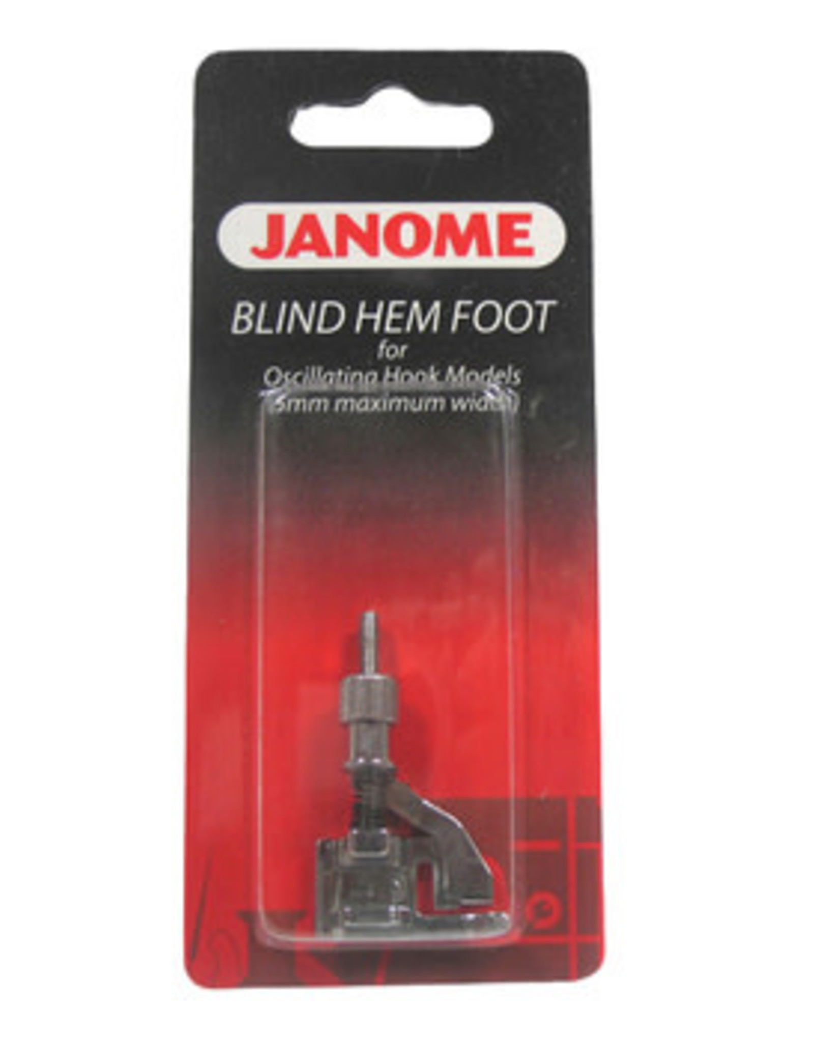 Janome Blind Hem Foot oscillating- 200130006