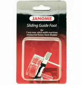 Janome Sliding guide foot 7mm horizontal - 202218005