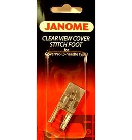 Janome Clear view cover stitch foot 3 needle types- 795818107