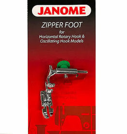 Janome Zipper foot for horizontal &oscillating- 200342003