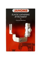 Janome Elastic gathering attachment for overlock machines - 202037008