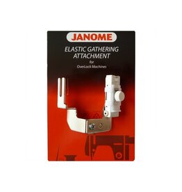 Janome Elastic gathering attachment for overlock machines - 202037008