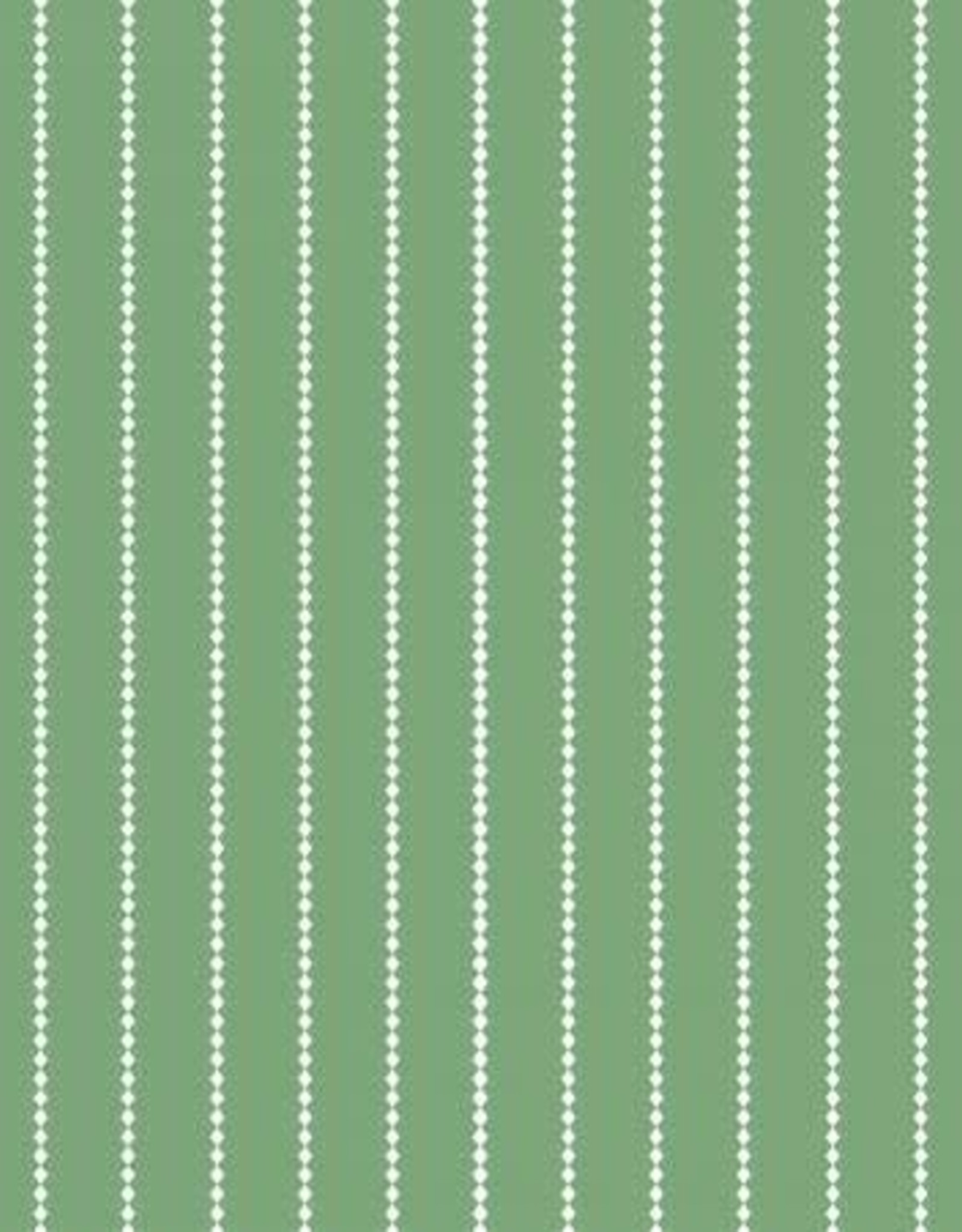 Poppy and Posey Stripes Green (1/2m)- C10583R-GREEN
