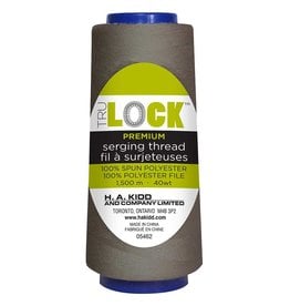 Trulock 1500m serger thread (cone)- Taupe