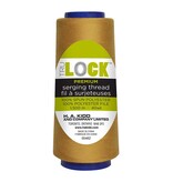 Trulock 1500m serger thread (cone)- Golden brown