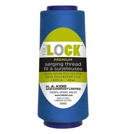 Trulock 1500m Serger Thread (cone)- Blue