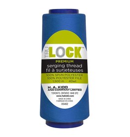 Trulock 1500m Serger Thread (cone)- Blue