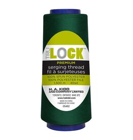 Trulock 1500m serger thread (cone)- Hunter