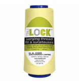 Trulock 1500m serger thread (cone)- yellow
