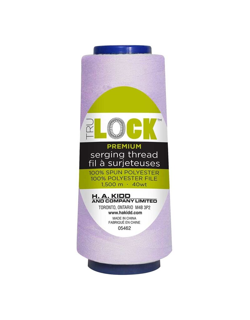 Trulock 1500m serger thread (cone)- Lilac