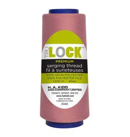Trulock 1500m Serger Thread (cone) - Dark Rose