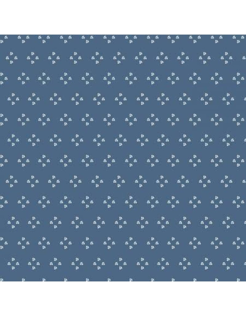 Poppy and Posey French Knots Navy  - C10584R-NAVY