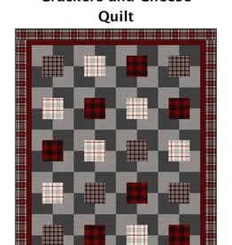 Ladeebug Design Crackers and cheese quilt pattern (57" x 69")