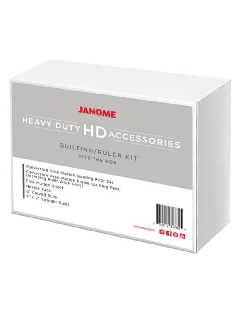 Janome HD Quilting and Ruler kit- fits the HD9
