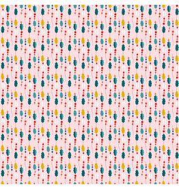 Peppermint Garland Multi Pink 90376-21