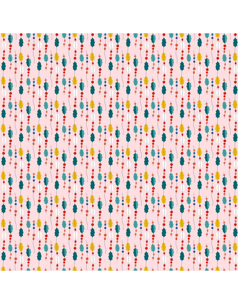 Peppermint Garland Multi Pink 90376-21