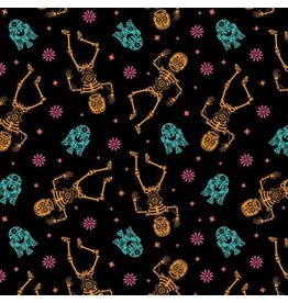 Camelot Fabrics Halloween Star Wars Tossed Sugar 1/2m  73010978-2