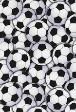 Goal Packed Soccer Balls White 1/2m