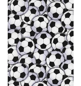 Goal Packed Soccer Balls White 1/2m