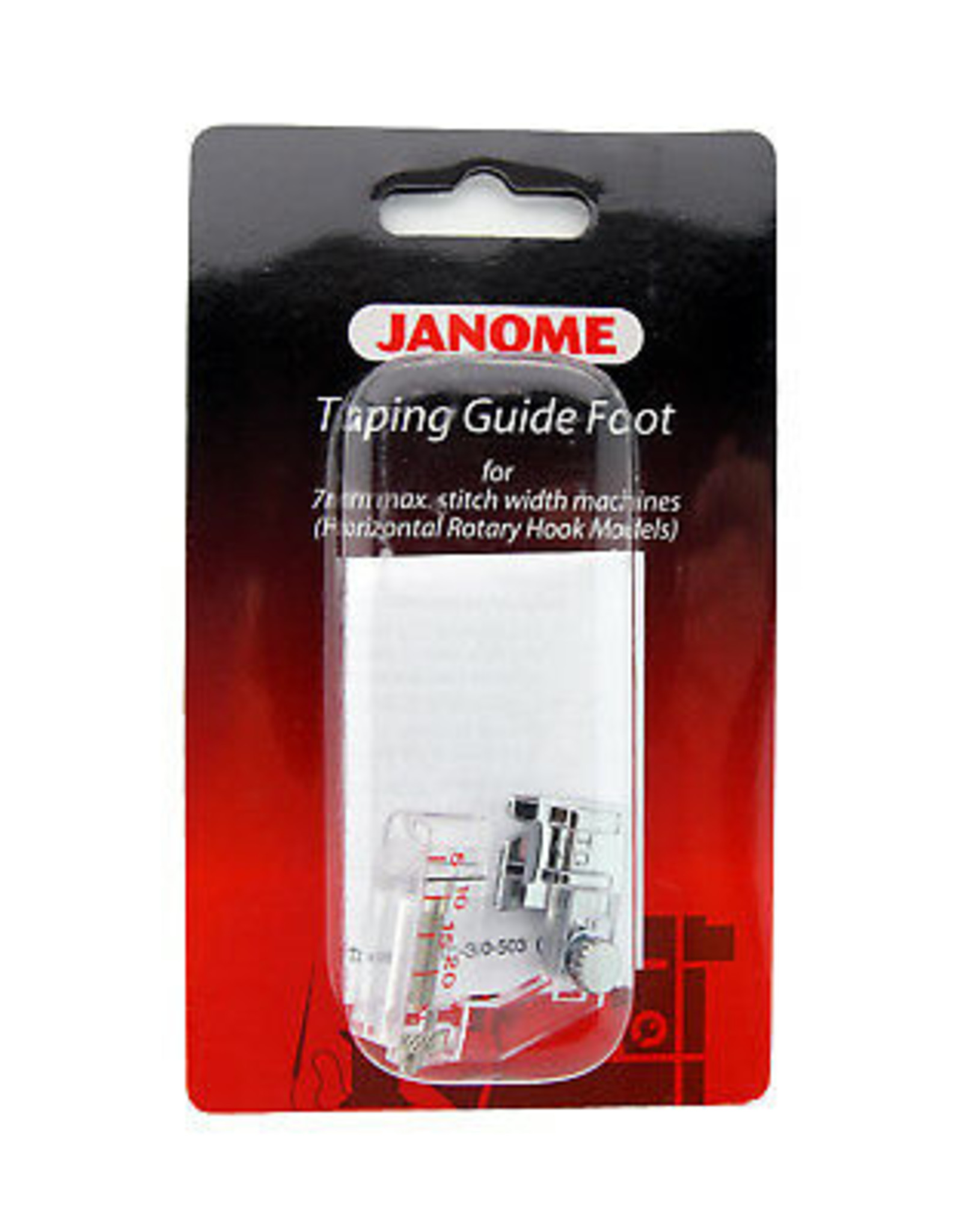 Janome Taping guide foot 7mm horizontal- 202311009