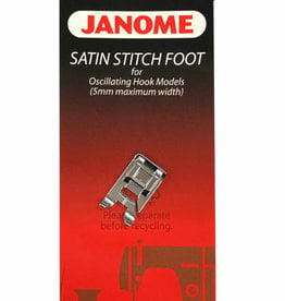 Janome Satin Stitch Foot (oscillating)- 200129002