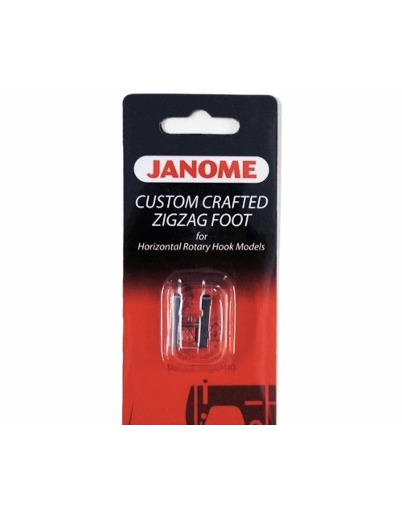 Janome Custom crafted zig zag foot horizontal- 200137003