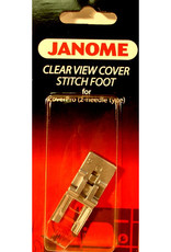 Janome Clear View Cover Stitch Foot 2 needle types (900cpx)- 795821103