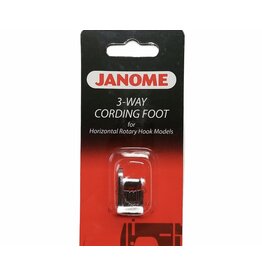 Janome 3 way cording foot horizontal- 200345006