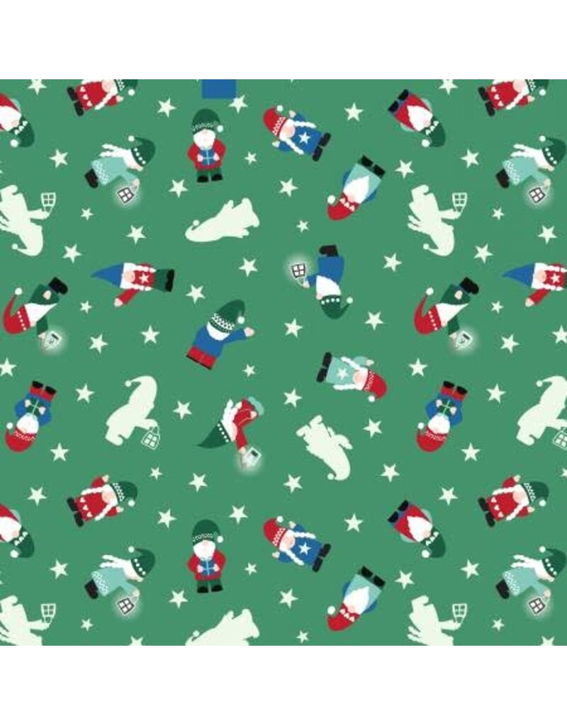 Glow Tomten on Nordic Green C73-1