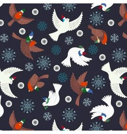 Glow Flying Tomten on Charcoal C75-3