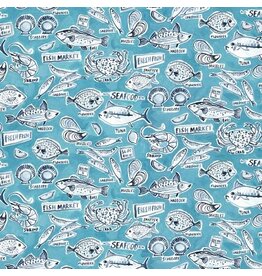 Blue Fish Market - ST-DJL1901BLUE (1/2m)