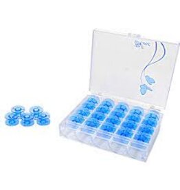 Janome Bobbin Case Blue (25 pack)