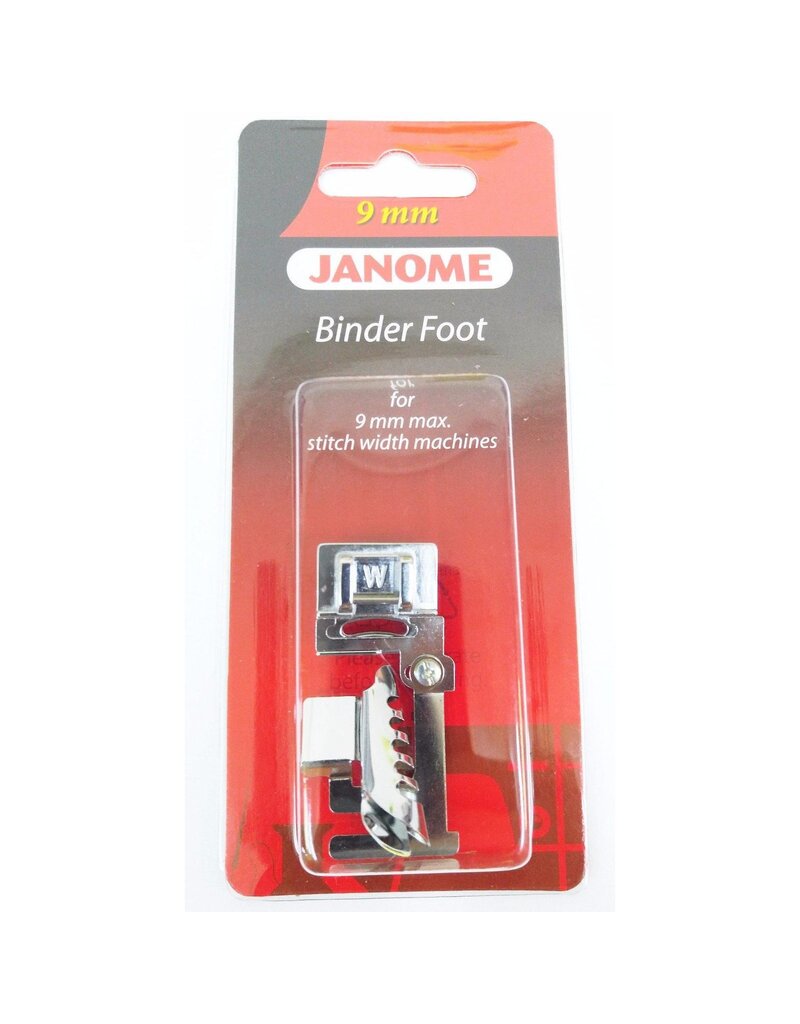 Janome 9mm Binder Foot- 202099008