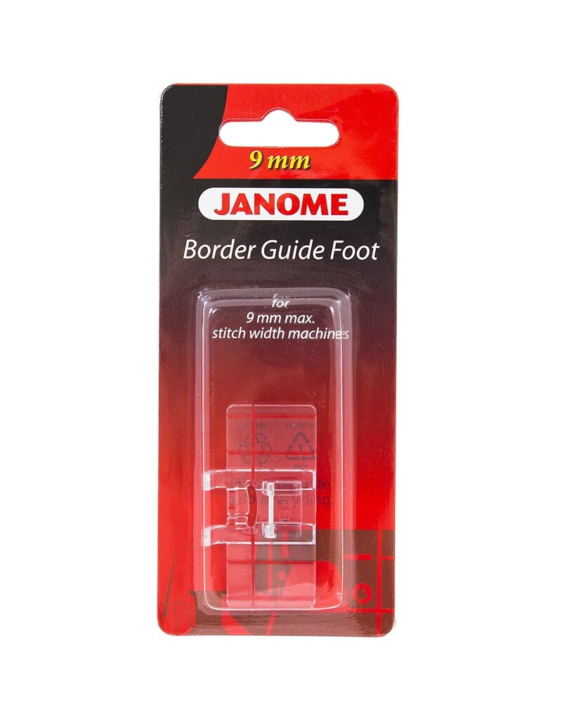 Janome Border Guide Foot 9mm- 202084000