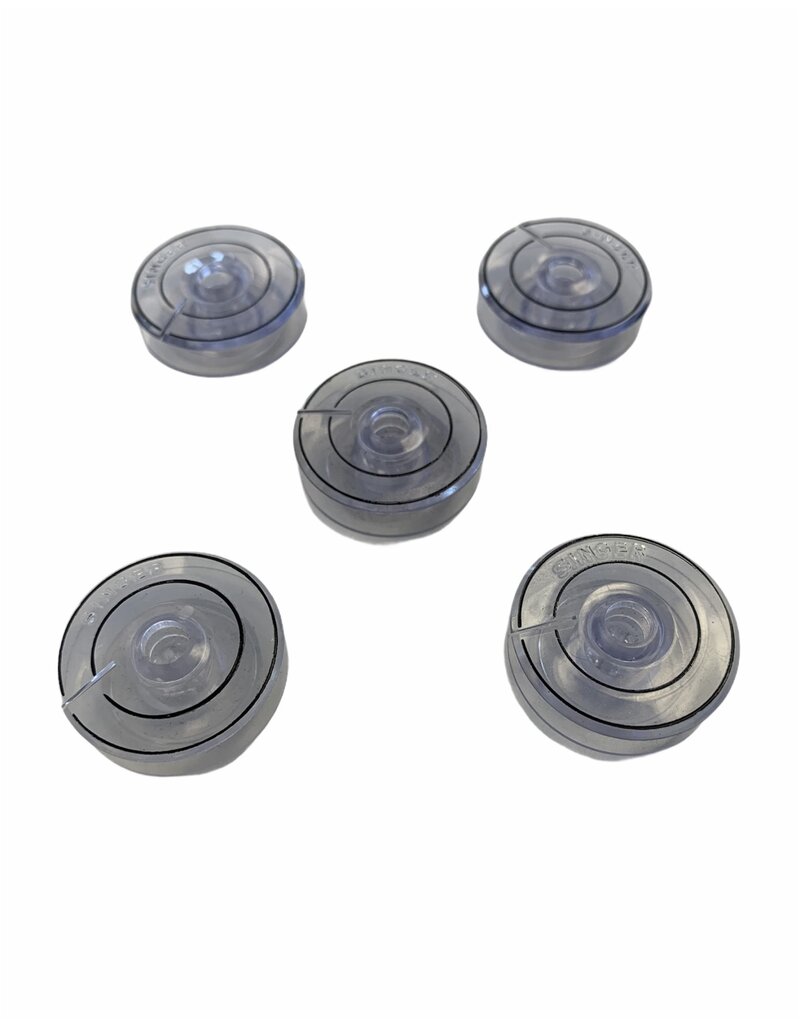 Singer Futura plastic bobbins (5 pack)