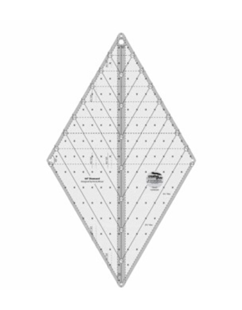 Creative Grids Creative Grids 60 Degree Diamond Mini Ruler