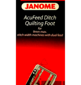 Janome Acufeed ditch quilting foot 9mm- 202103006