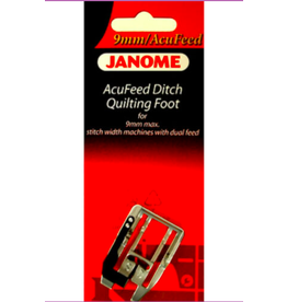 Janome Acufeed ditch quilting foot 9mm- 202103006