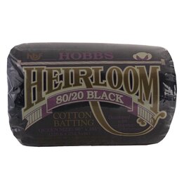 Heirloom 80/20 queen BLACK Batting