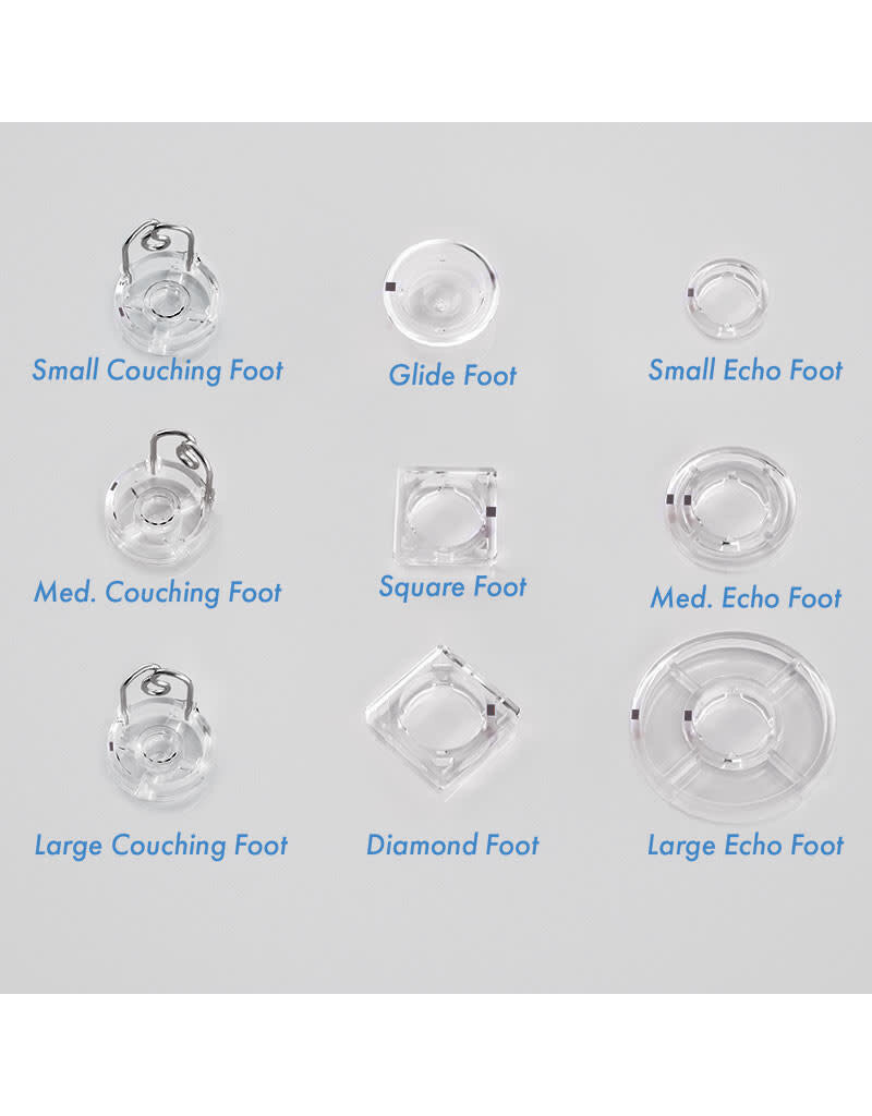 9-piece foot attachment set - q'nique 15's