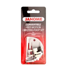 Janome Convertible free motion quilting foot set for 1600P- 767433004