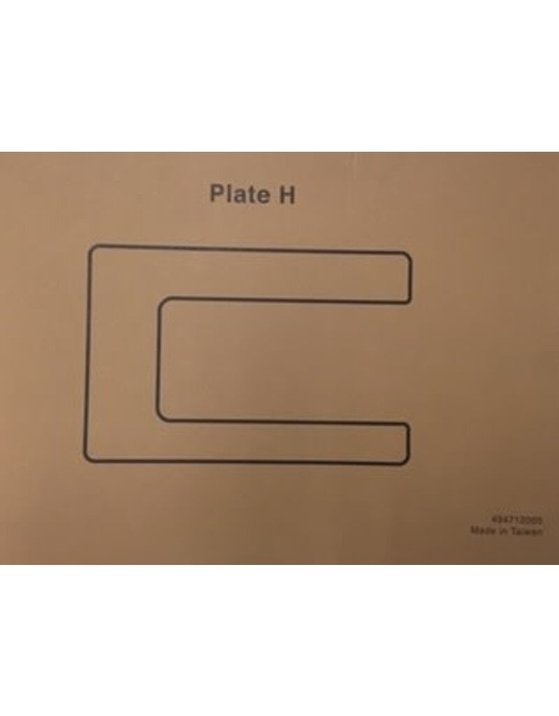 Janome Sewing Table Insert "H"