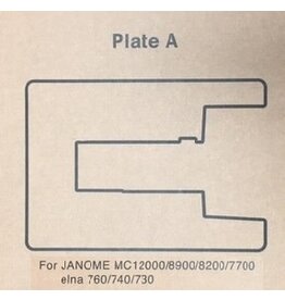Janome Sewing Table Insert "A" (7700-8200-8900-12k)