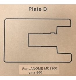 Janome Sewing Table Insert "D"