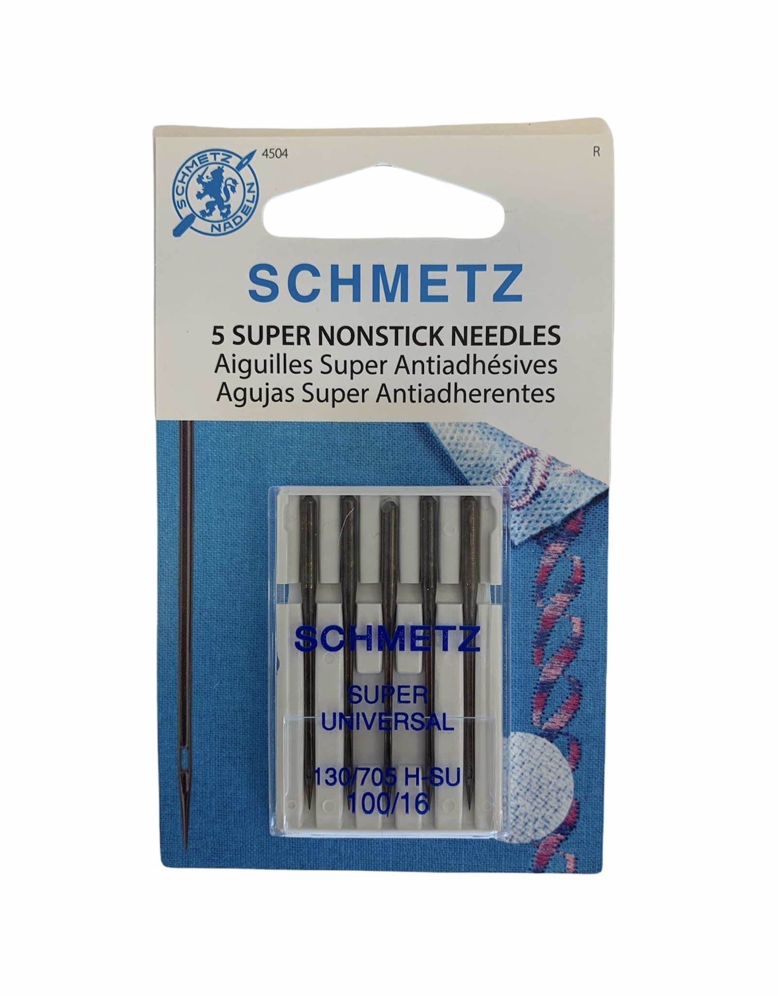 Schmetz Non-Stick Needles 100/16, 130/705 H-SU