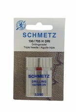 Schmetz Schmetz Triple Needle 3,0/80, 130/705H DRI
