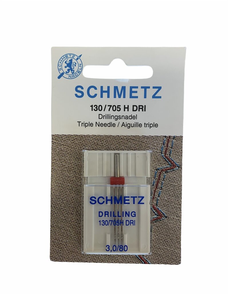 Schmetz Schmetz Triple Needle 3,0/80, 130/705H DRI