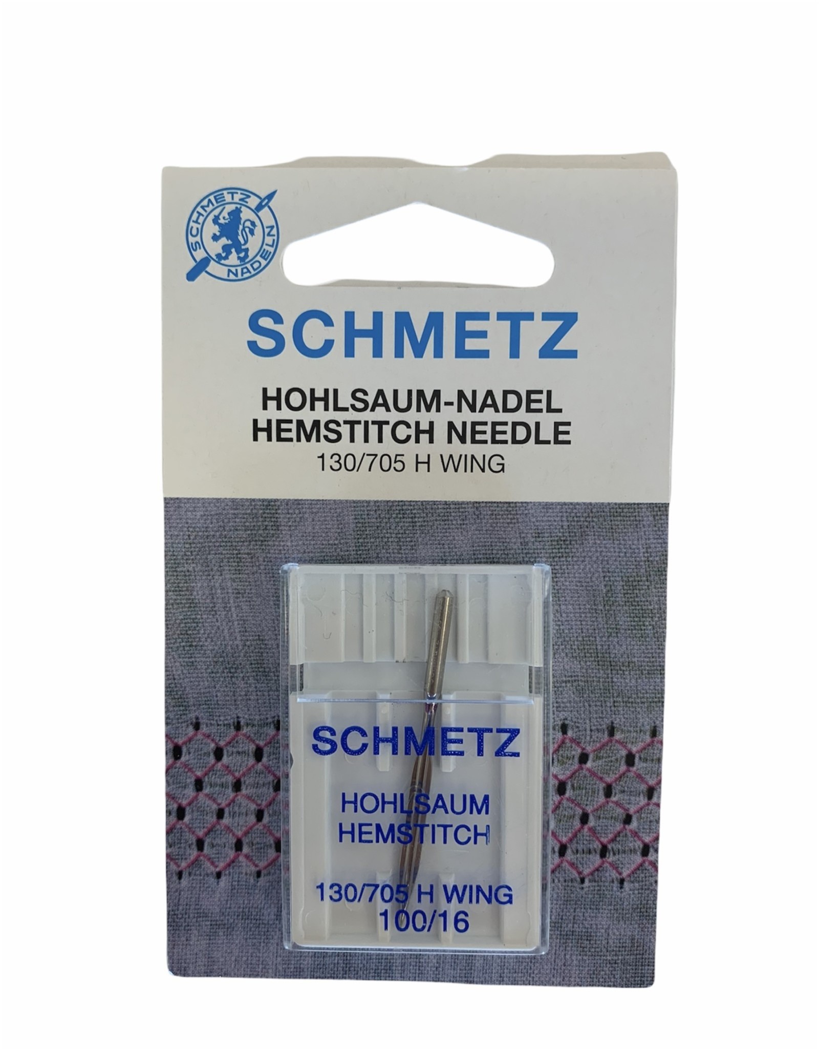 Schmetz Schmetz Hemstitch Needle 100/16, 130/705H WING