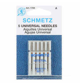 SCHMETZ #1709 Universal Needles Carded - 80/12 - 5 count