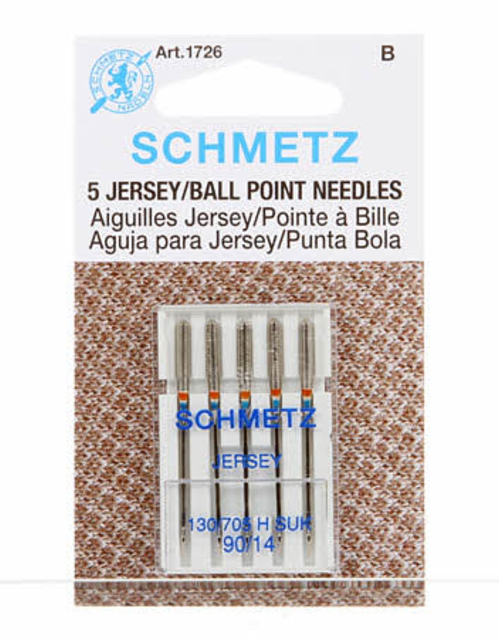 Schmetz Jersey needle 90/14 (ballpoint)